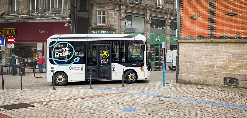 Navette gratuite Noel gratuite 2025 Limoges Métropole 