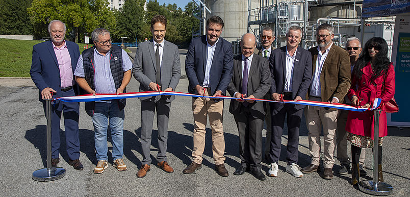 Inauguration de la Station d'Epuration Principale de Limoges Métropole