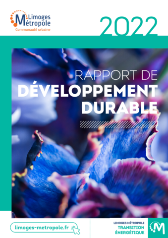 Rapport de développement durable 2022 de Limoges Métropole 
