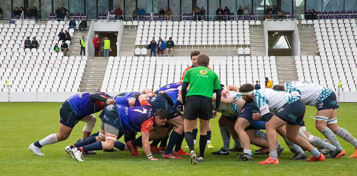 Match de rugby du club USAL à Beaublanc à Limoges