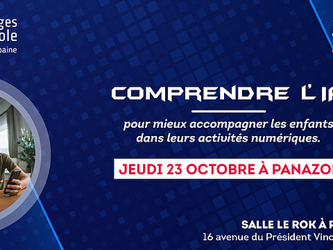 Evenment comprendre l'IA site internet limoges metropole 