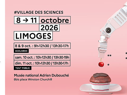 Fête de la science 2026 à Limoges 